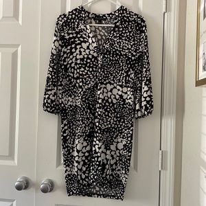 Banana Republic Long Sleeve Midi Dress